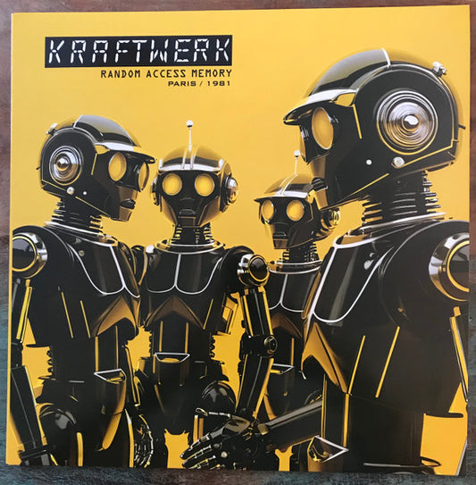 Kraftwerk. Random Access Memory - Paris / 1981 ( Ltd Edition Yellow Vinyl )