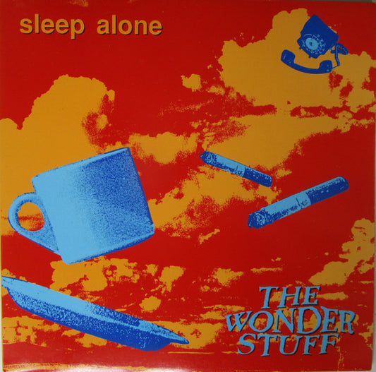 The Wonder Stuff. Sleep Alone 12" 45 RPM  VG+VG+