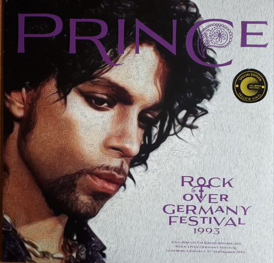 Prince. Rock Over Germany Festival' Luneberg, Germany 3rd September 1993. ( Yellow Vinyl )