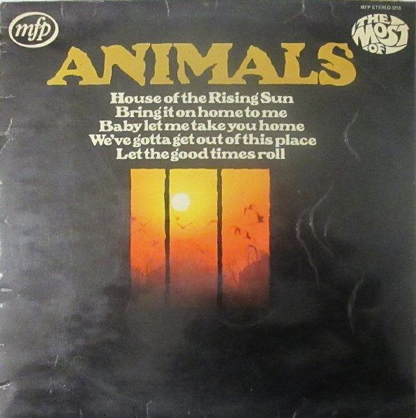 Animals. The Most Of VG+VG+