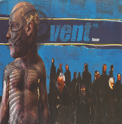 Vent 414. Fixer 7", 45 RPM, Single, Blue Vinyl VG+VG - Ad-Astra Records