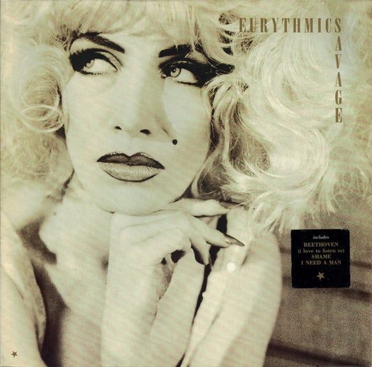 Eurythmics. Savage VG+VG - Ad-Astra Records