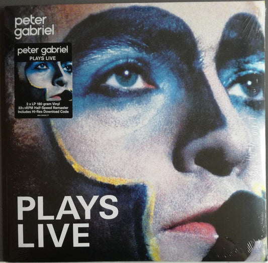 Peter Gabriel. Plays Live ( Remastered, Stereo, 180 Gram, Half-Speed Remaster Double ) VG+VG+
