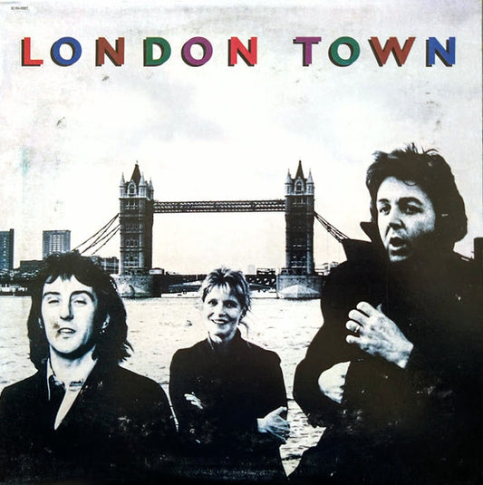 Wings. London Town ( Italian Release Parlophone and MPL logos on labels ) VG+VG - Ad-Astra Records