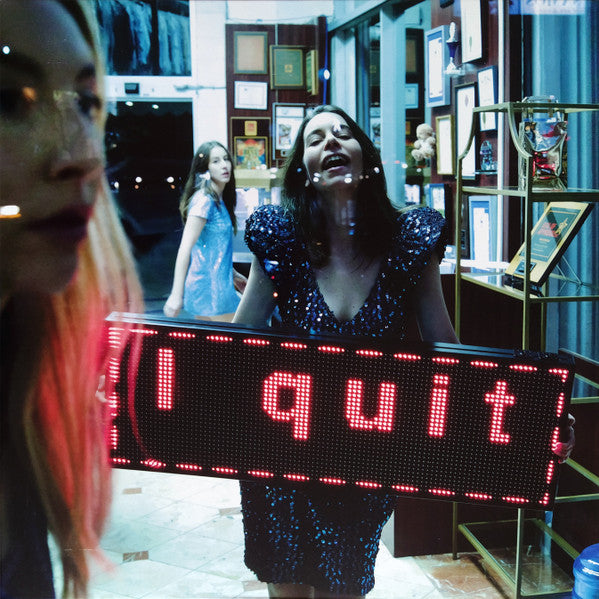 Haim. I Quit (  2 × Vinyl, LP, 45 RPM, Album, Limited Edition, Stereo, Light Blue Translucent )