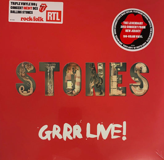 The Rolling Stones. Grrr Live!  3 × Vinyl, LP, 180 Gram