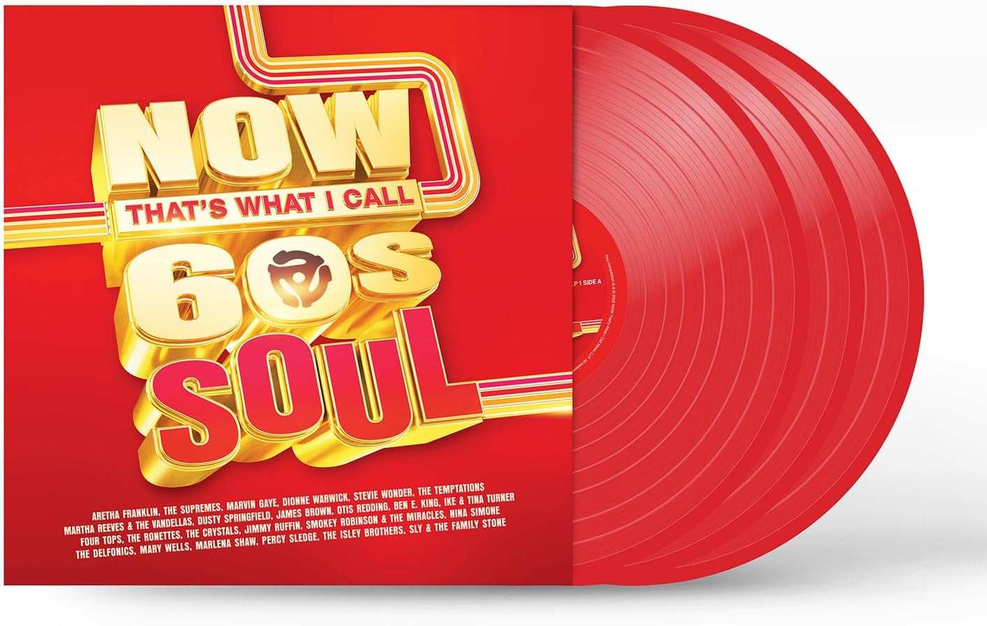 NOW 60'S Soul ( Triple Red Vinyl )