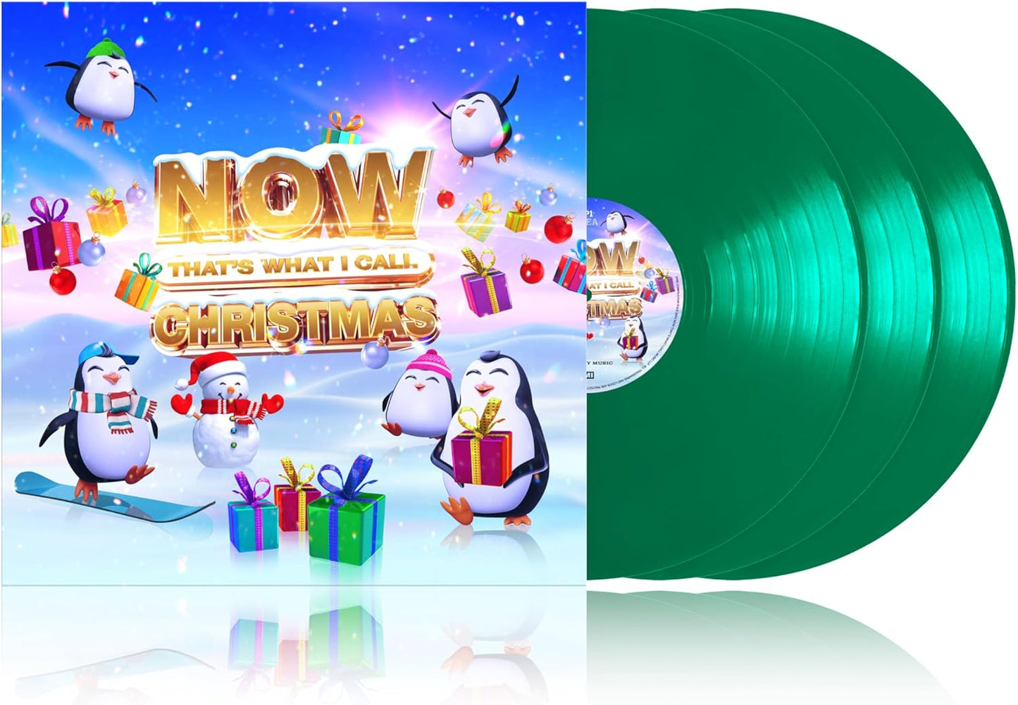 Various Artists : NOW That's What I Call Christmas ( Triple Green Vinyl )