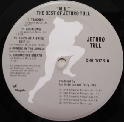 Jethro Tull. M.U - The Best Of Jethro Tull VG+VG - Ad-Astra Records