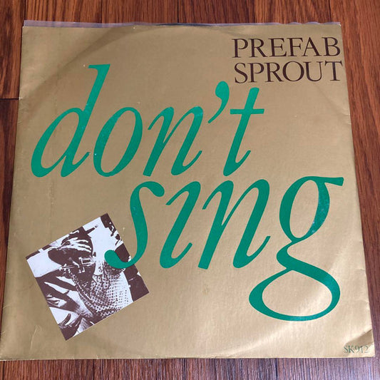 Prefab Sprout. Don't Sing 12", 45 RPM, Single VG+VG - Ad-Astra Records