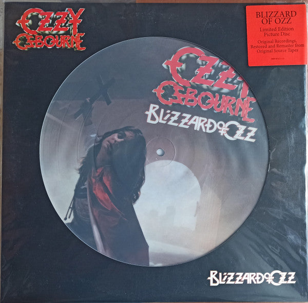 Ozzy Osbourne. Blizzard Of Ozz ( Picture Disc )