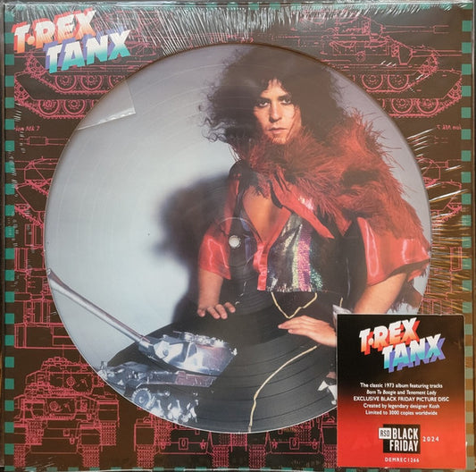 T. Rex. Tanx ( Record Store Day, Picture Disc ) Limited to 3000 copies.