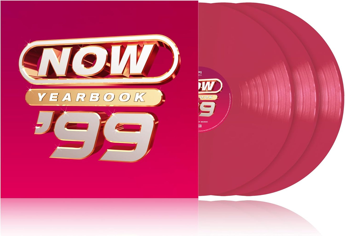 Various. NOW Yearbook '99 ( 3 x LP Magenta ) Release Date 26th June - Ad-Astra Records
