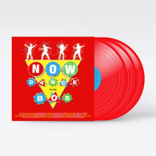 Various Artists NOW Dance - The 80s (Vinyl) 12" Album Box Set ( Triple Red Vinyl ) - Ad-Astra Records