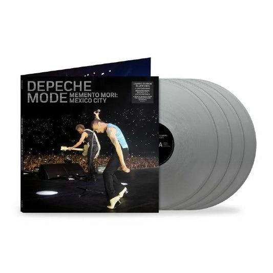 Depeche Mode. Memento Mori: Mexico City PRE ORDER NOW ! 4LP SILVER VINYL £89 Release Date 5th December..