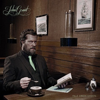 John Grant. Pale Green Ghosts ( Double Pale Green Vinyl  No CD ) VG+VG