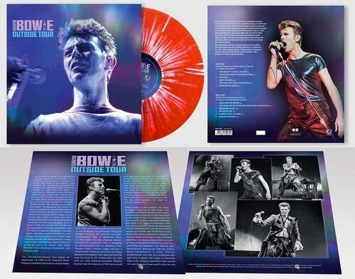 David Bowie. Outside Tour (Live '95) Red Vinyl - Ad-Astra Records
