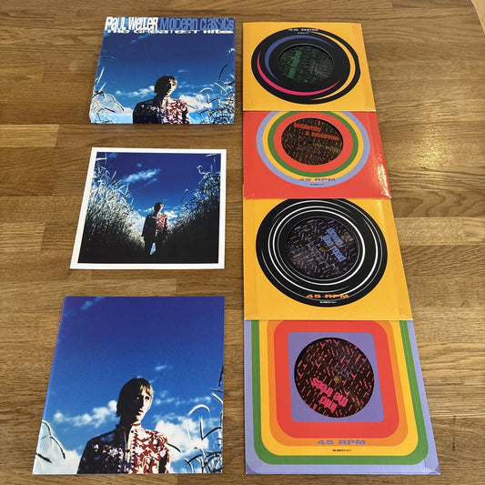 Paul Weller. Modern Classics - The Greatest Hits  4 x Vinyl, 7", 45 RPM, Compilation Box Set, Numbered NM NM