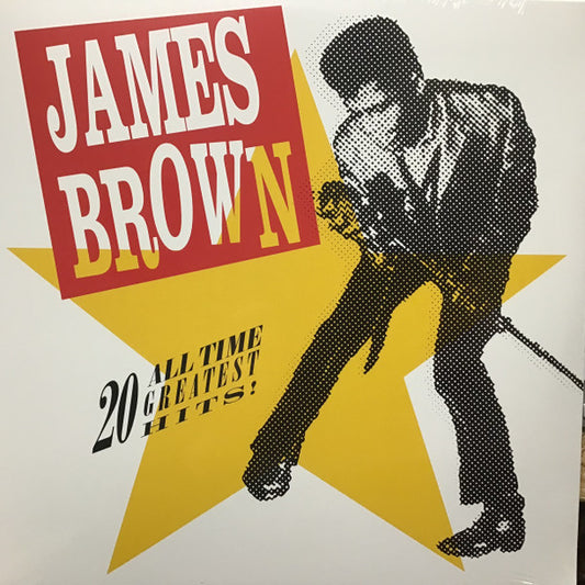 James Brown. 20 All Time Greatest Hits ! (  2 × Vinyl, LP, Compilation, Limited Edition, Reissue, Red Transparent ) VG+VG+ - Ad-Astra Records