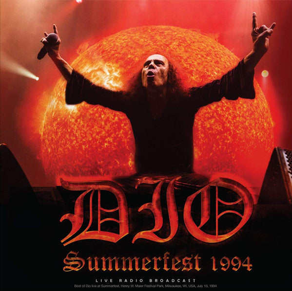 Dio. Summerfest 1994: Live Radio Broadcast - Ad-Astra Records