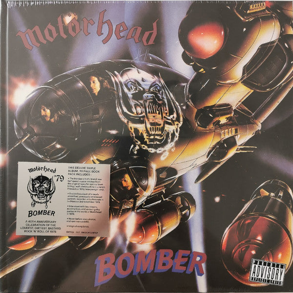 Motorhead. Bomber ( 3 x LP Deluxe Edition, 40th Anniversary Edition ) - Ad-Astra Records