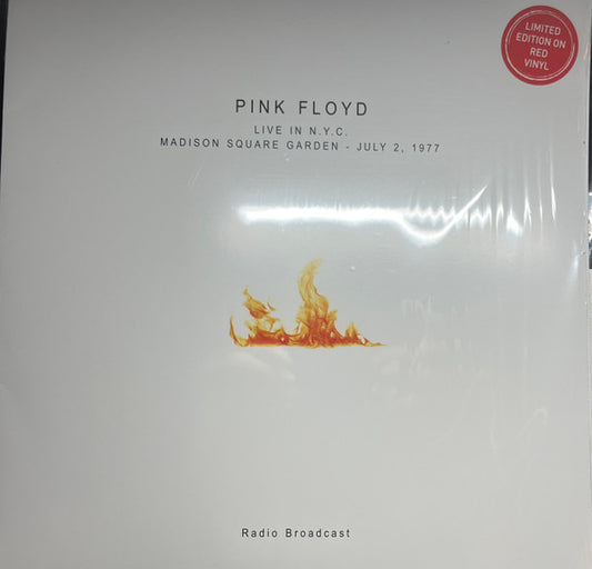 Pink Floyd. Live in N.Y.C.-Madison Square Garden- July 2, 1977 ( Red Vinyl )