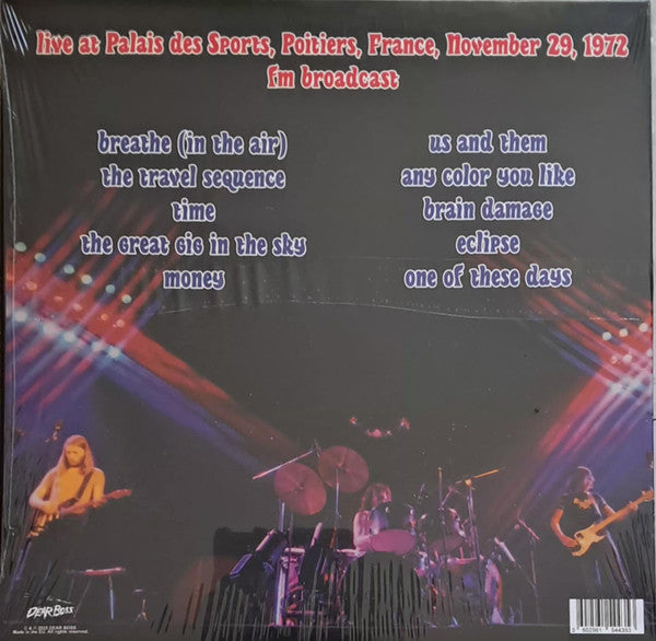 Pink Floyd. The French Connection Live At Palais Des Sports Poitiers France November 29 1972. ( Purple Vinyl )
