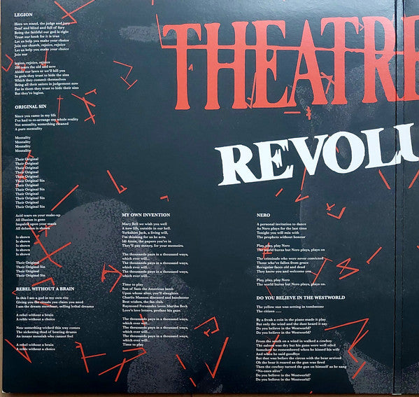 Theatre Of Hate. Revolution ( Ltd Edition Clear Vinyl )