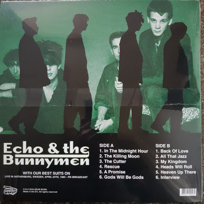 Echo & The Bunnymen. With Our Best Suits On ( Live In Gothenburg April 24th 1985 )