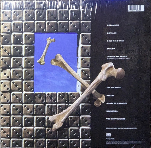 Rush. Roll The Bones (  Reissue, Remastered, Stereo Syeor ) U.S.A. & Canada