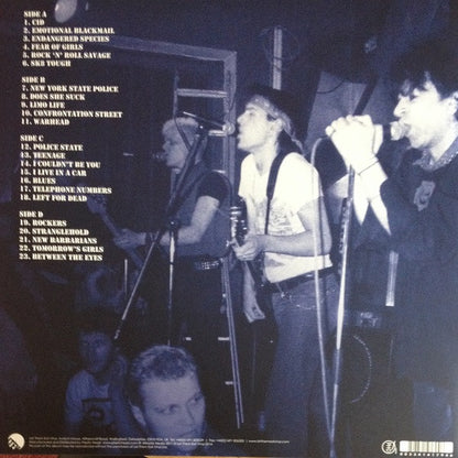 UK SUBS. Left For Dead: Alive In Holland 1986 ( Double Blue Vinyl ) VG+VG+