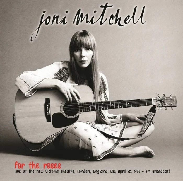 Joni Mitchell. For The Roses Live At The Victoria Theatre London April 22nd 1974