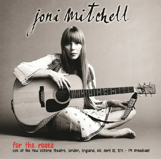 Joni Mitchell. For The Roses Live At The Victoria Theatre London April 22nd 1974