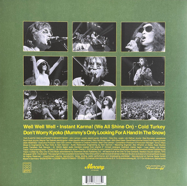 John & Yoko / Plastic Ono Band With Elephant's Memory* – Power To The People (Live At The One-To-One Concert, New York City, 1972)  12" 45rpm ep , RSD , Ltd Edition Yellow Vinyl VG+VG+ - Ad-Astra Records