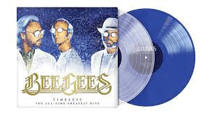 Bee Gees. Timeless (The All-Time Greatest Hits)   Vinyl, LP, Clear Vinyl, LP, Blue Transparent All Media, Compilation, Limited Edition, Reissue VG+VG+