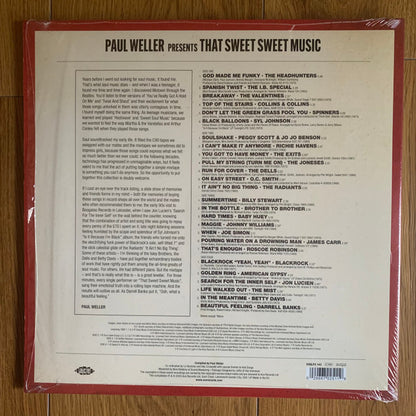 Paul Weller. That Sweet Sweet Music ( 2 x Vinyl, LP, Compilation, Stereo, Mono ) - Ad-Astra Records