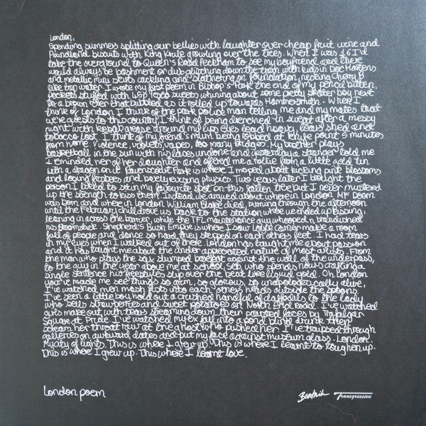 Arlo Parks. Super Sad Generation ( Limited Edition, Reissue, Clear + Black Splatter ) VG+VG+