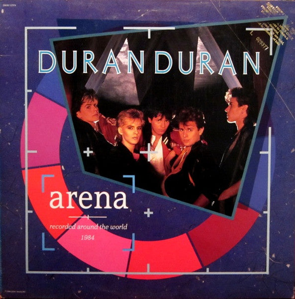 Duran Duran. Arena - Recorded Around The World 1984 + Booklet - VG+VG