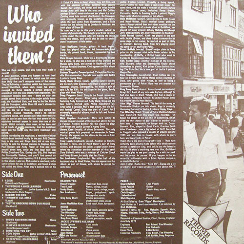 Various. Who Invited Them ? VG+VG - Ad-Astra Records