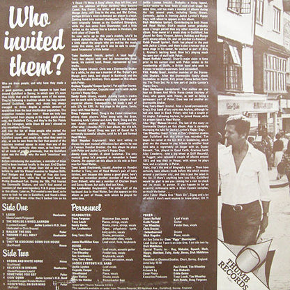 Various. Who Invited Them ? VG+VG - Ad-Astra Records