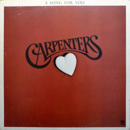 Carpenters. A Song For You ( Re Issue ) VG+G+