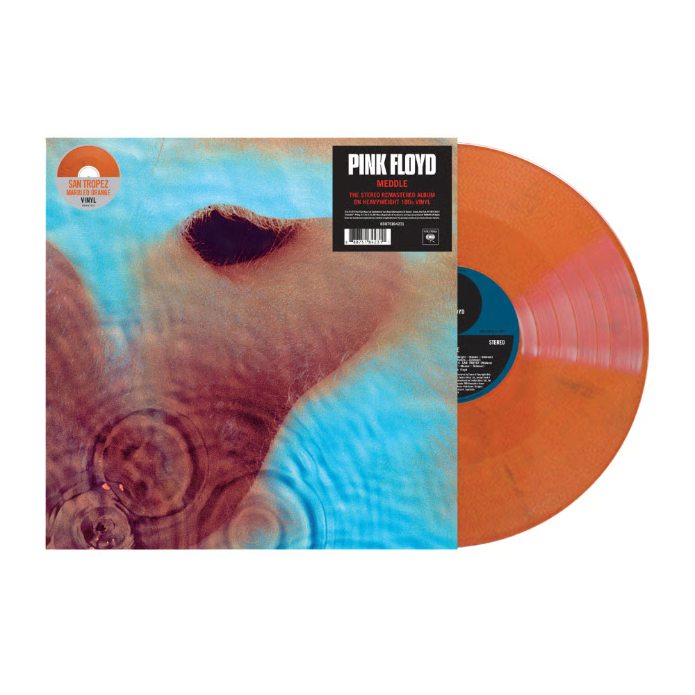 Pink Floyd. Meddle NAD 2026 San Tropez Orange Marble