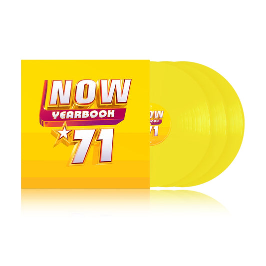 NOW Yearbook ' 71 ( Triple Yellow Vinyl ) Release Date 28th August