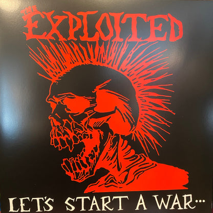 The Exploited. Let's Start A War... ...Said Maggie One Day ( Limited Edition, Reissue, Yellow Vinyl )