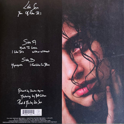 Léa Sen. You Of Now Pt.1 ( Vinyl, 12", 45 RPM, EP, Blue Transparent ) VG+VG+
