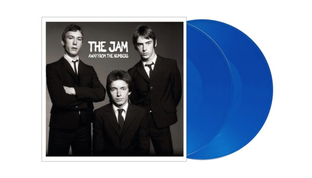 The Jam. Away From The Numbers (The Early Year Broadcasts) Double Blue Vinyl Release Date 11th September - Ad-Astra Records
