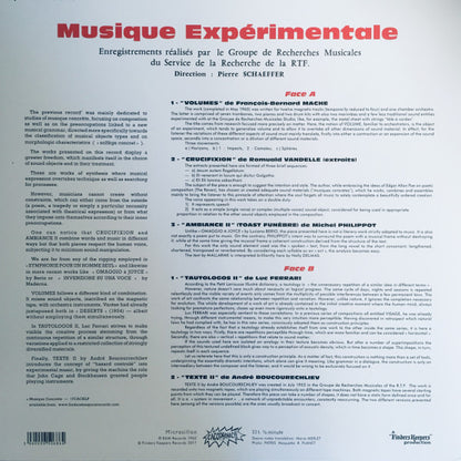 Various Artists. Musique Expérimentale