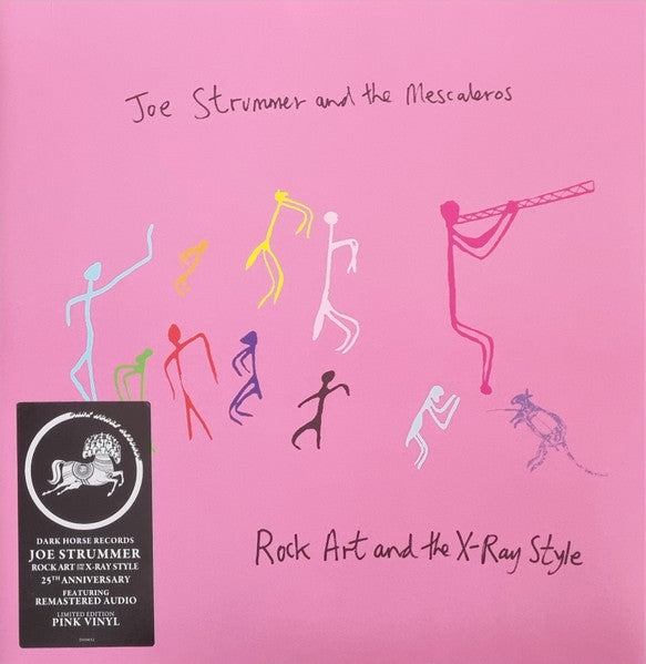 Joe Strummer & The Mescaleros. Rock Art And The X-Ray Style ( 2 × Vinyl, LP, Album, Record Store Day, Limited Edition, Reissue, Remastered, 25th Anniversary, Pink Vinyl ) VG+VG+