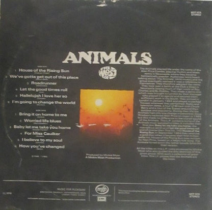 Animals. The Most Of VG+VG+