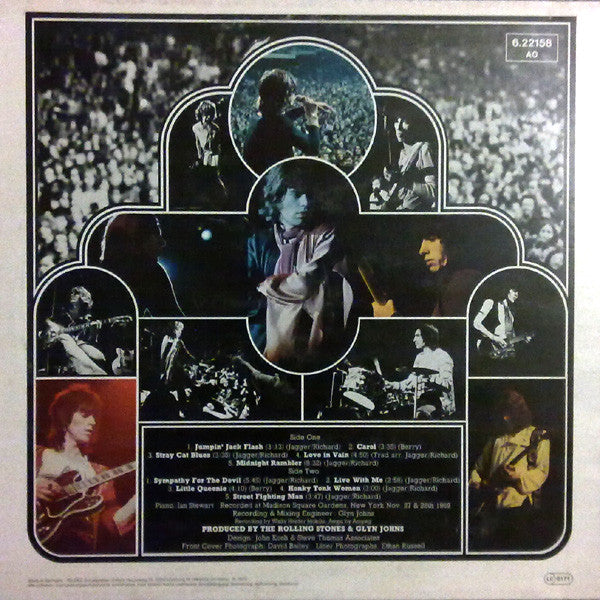 The Rolling Stones. Get Yer Ya-Ya's Out! - The Rolling Stones In Concert ( German Re Issue ) VG+VG - Ad-Astra Records